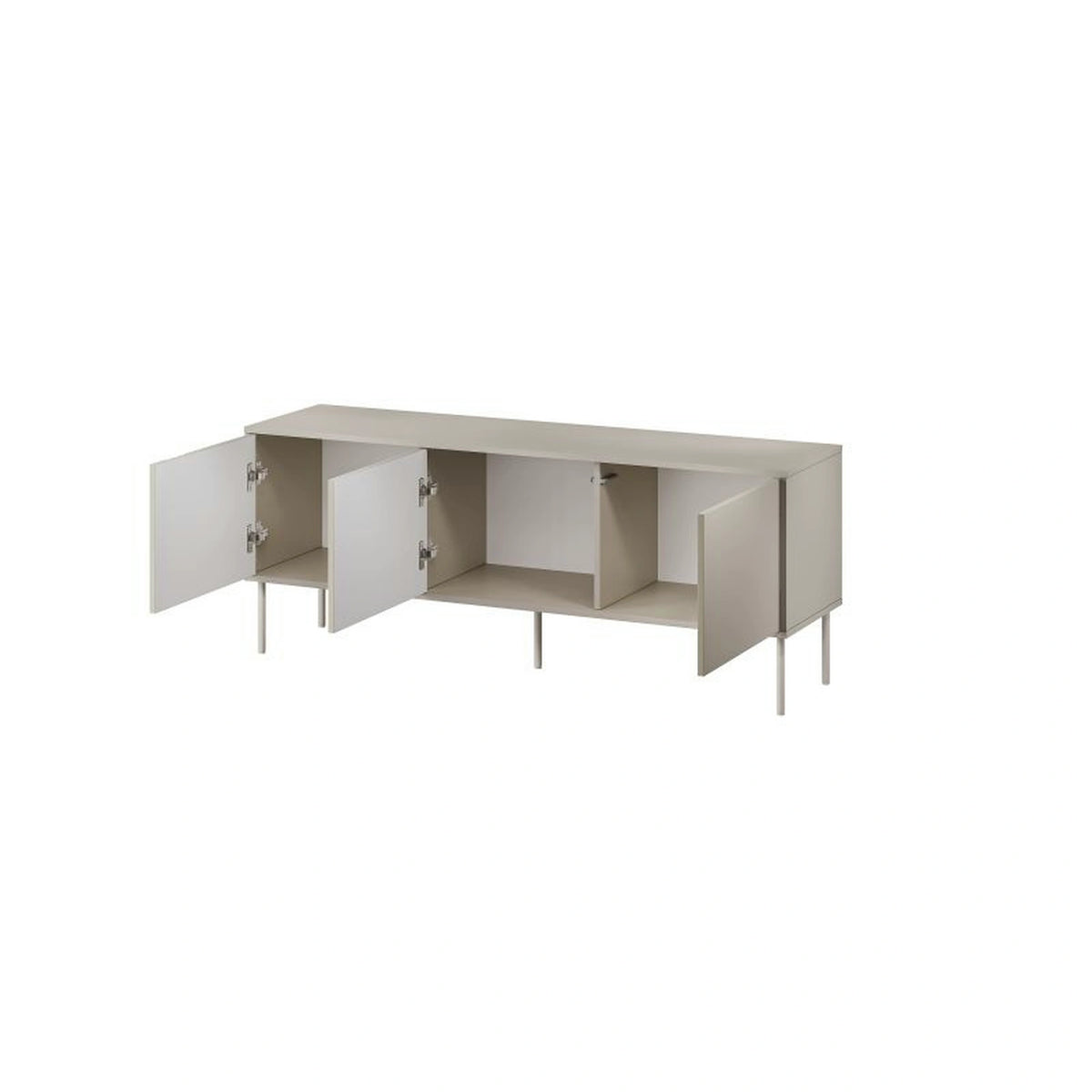 Comoda TV TRESSE, bej, PAL, 150x40x55 cm