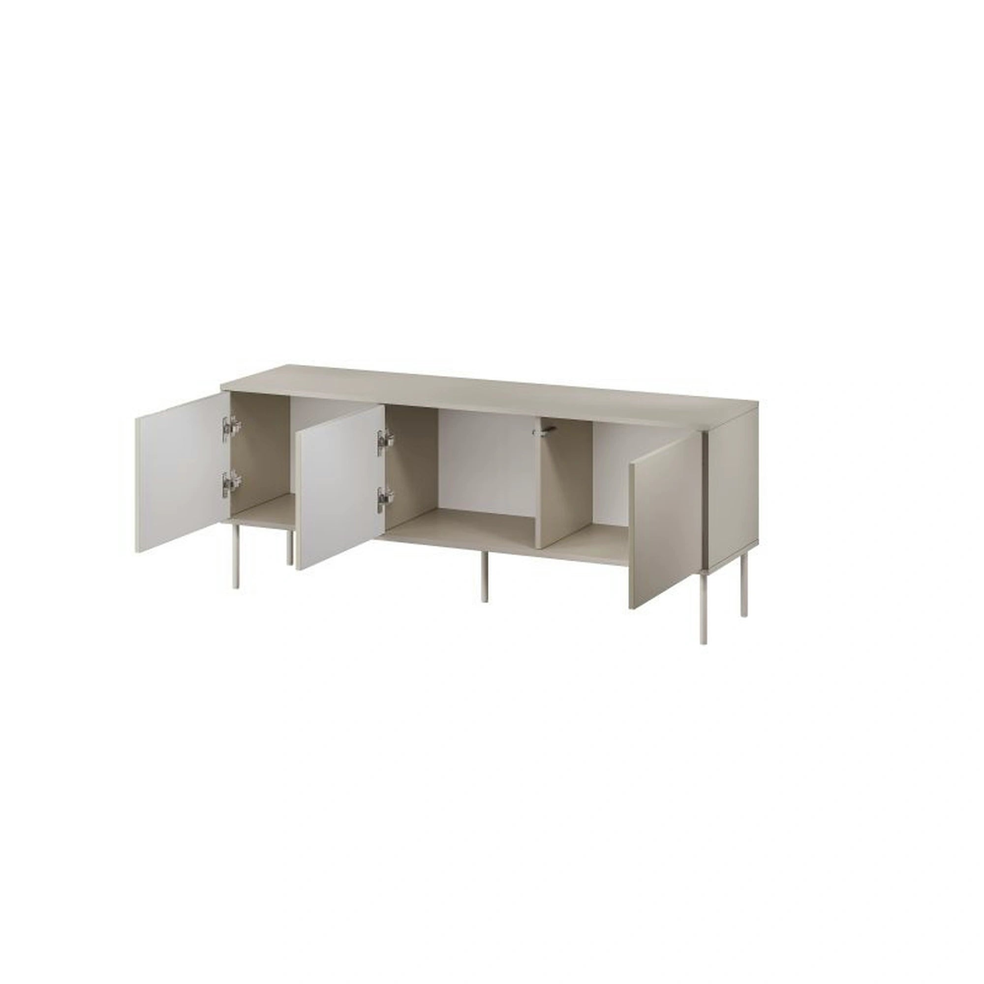 Comoda TV TRESSE, bej, PAL, 150x40x55 cm