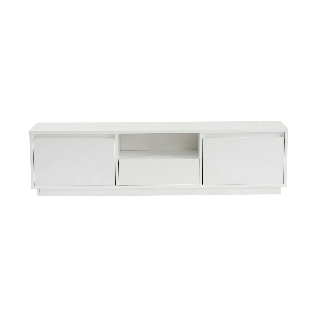 Comoda TV VANGUARD, alb, PAL, 160x30x42 cm