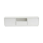 Comoda TV VANGUARD, alb, PAL, 160x30x42 cm