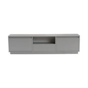 Comoda TV VANGUARD, gri, PAL, 160x30x42 cm