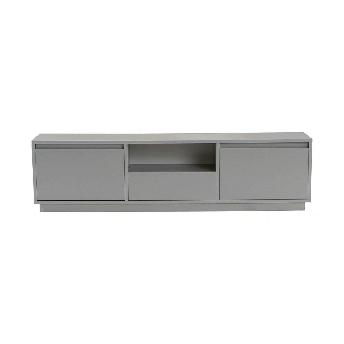 Comoda TV VANGUARD, gri, PAL, 160x30x42 cm
