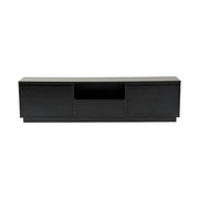 Comoda TV VANGUARD, negru, PAL, 160x30x42 cm