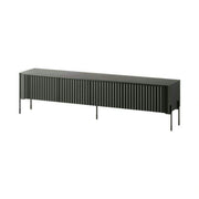 Comoda TV VERA, negru, PAL laminat, 190x40x50 cm