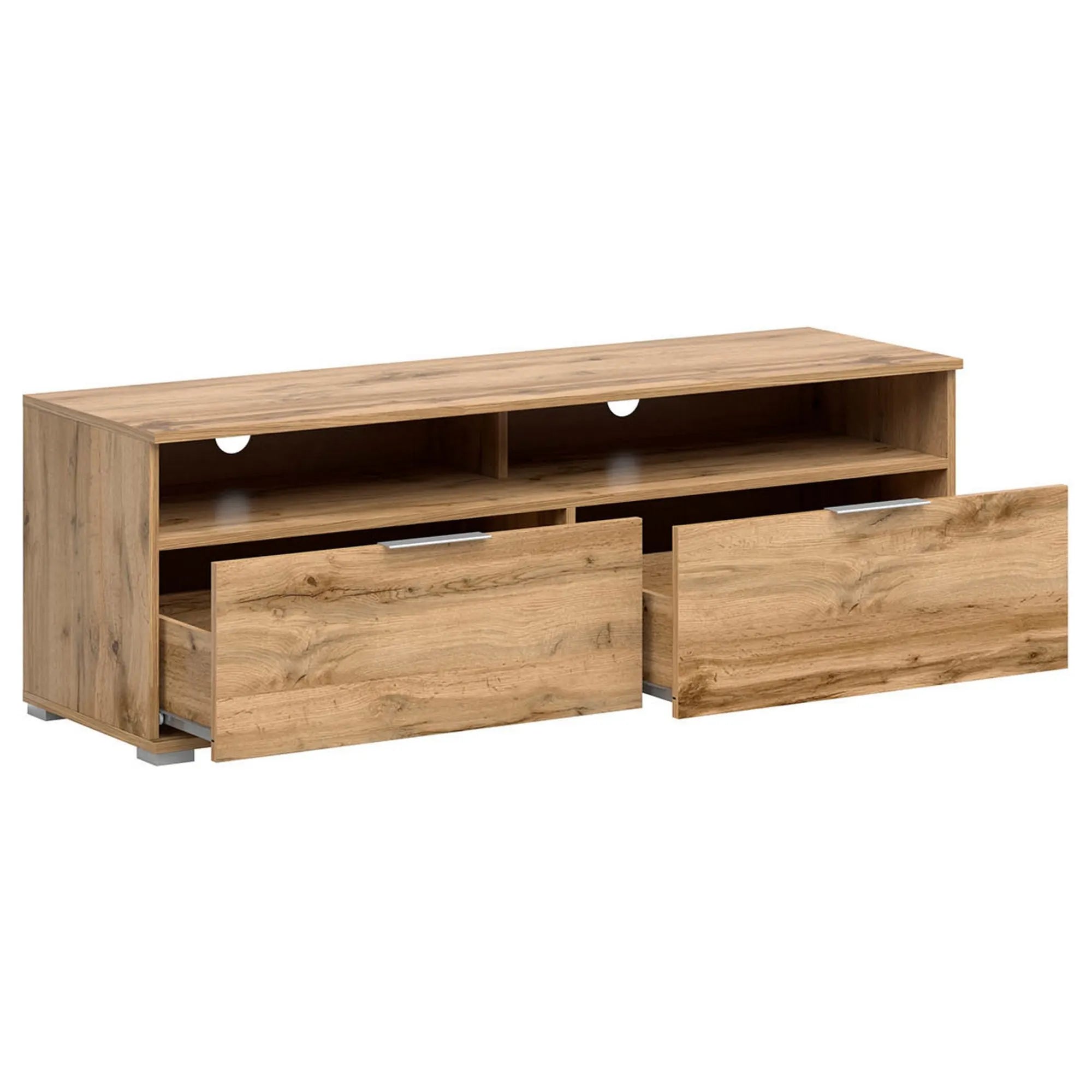 Comoda TV ZELE, stejar wotan, PAL, 135x41x45 cm