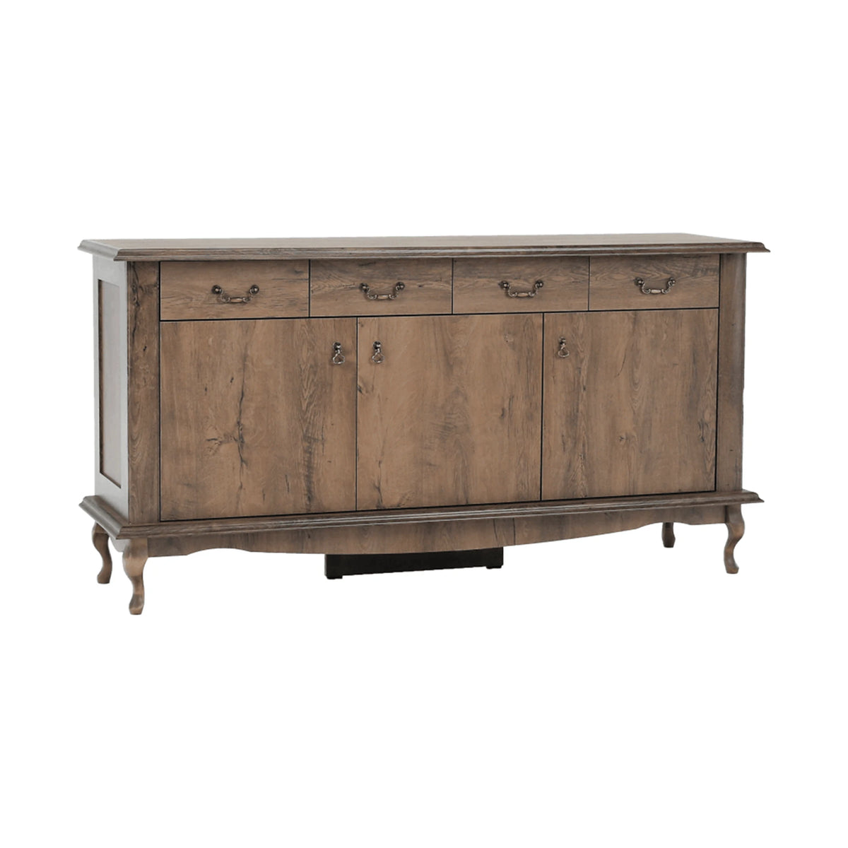 Comoda VILAR DA6, stejar lefkas, DTD laminat, 175x47x89 cm