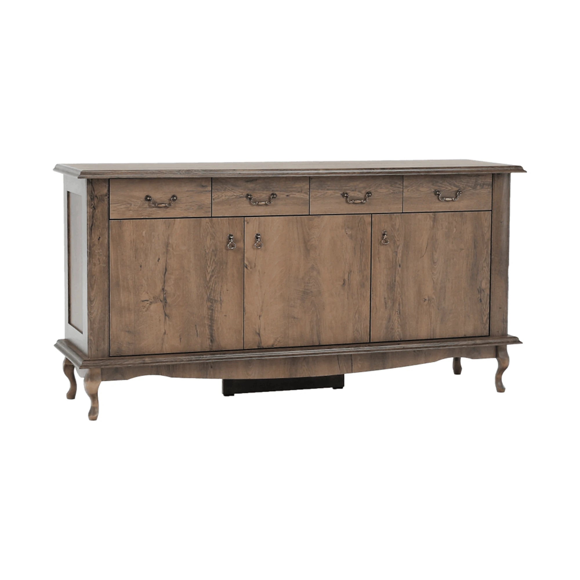 Comoda VILAR DA6, stejar lefkas, DTD laminat, 175x47x89 cm