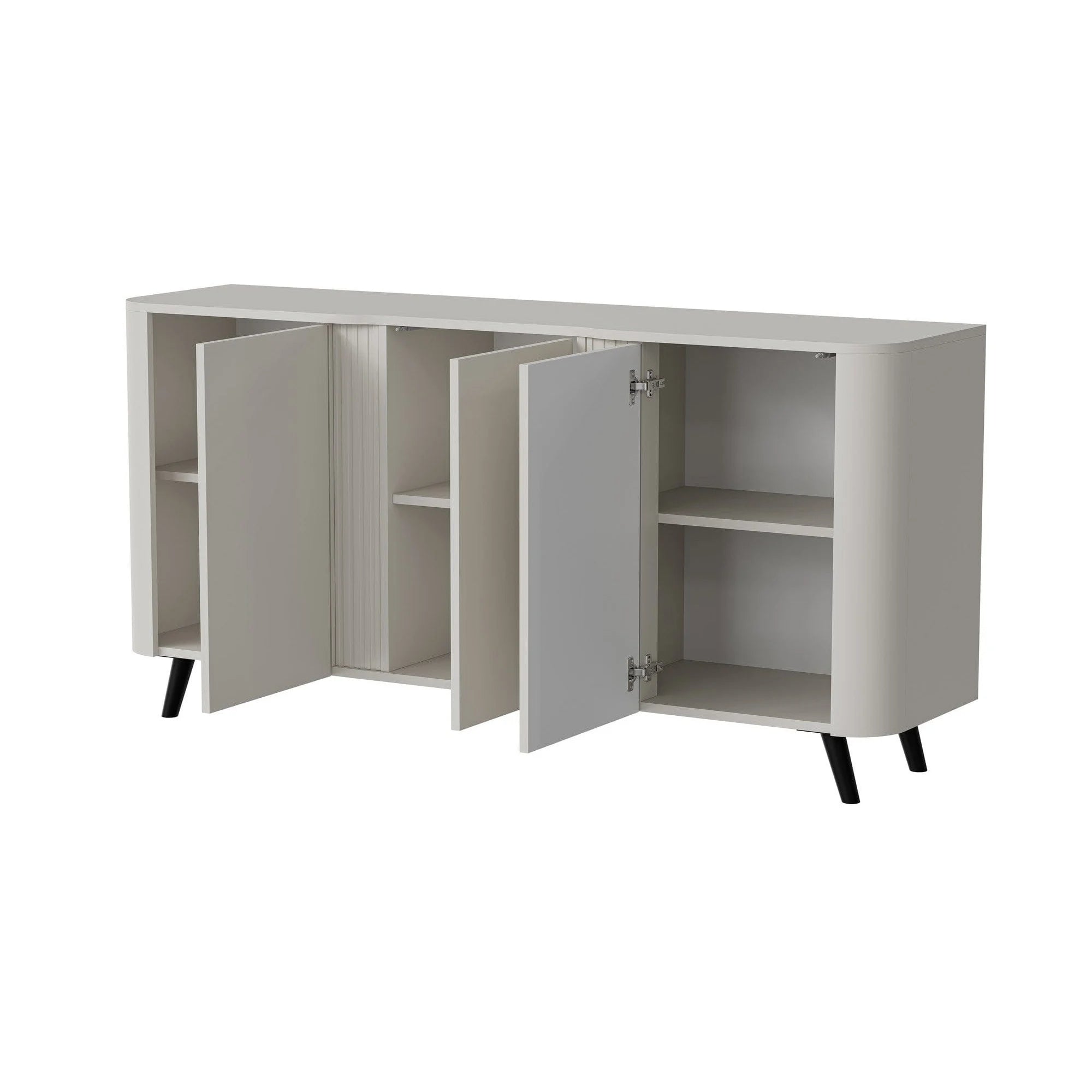 Comoda VOLARE, casmir, PAL laminat, 151x39x75 cm