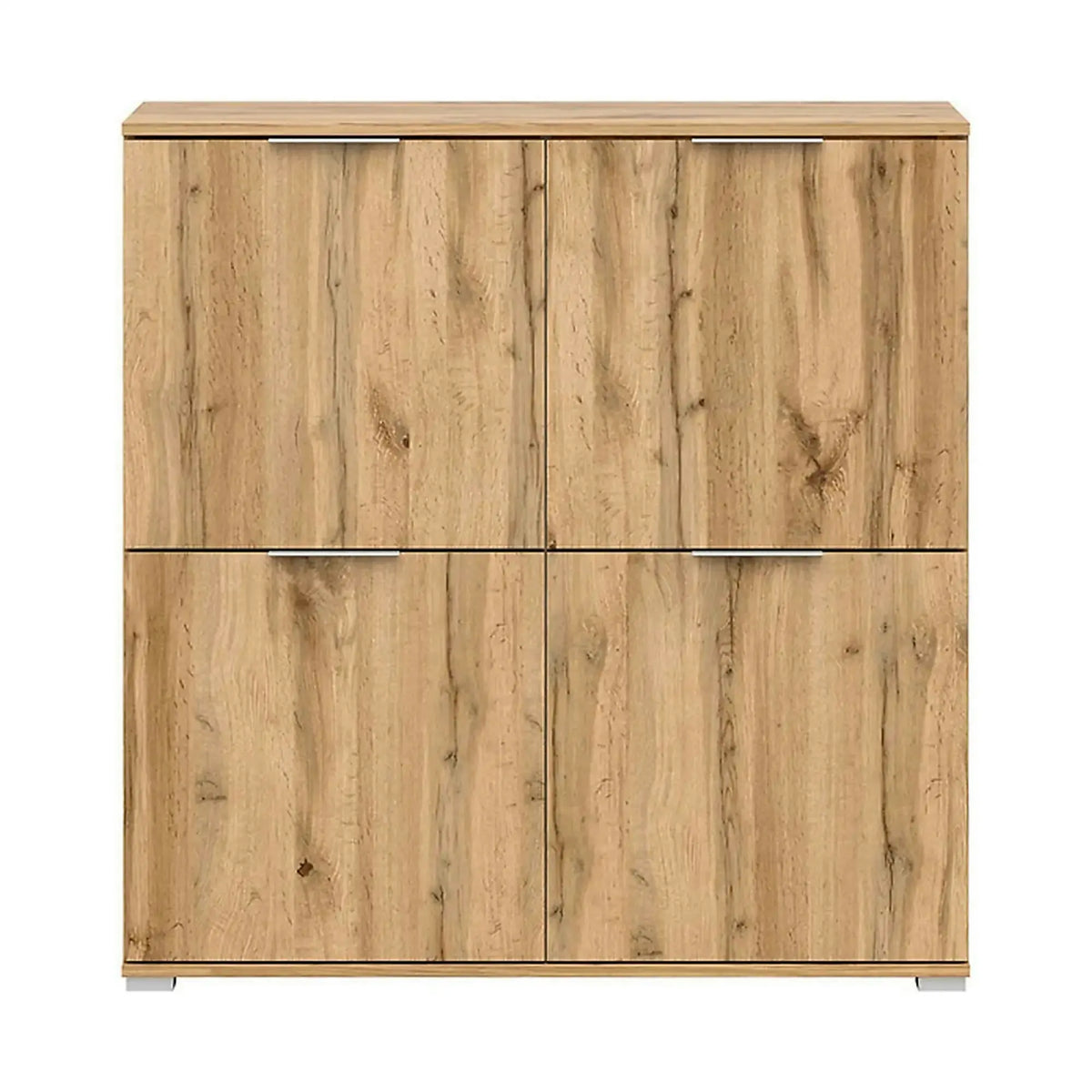 Comoda ZELE, stejar wotan, PAL laminat, 104x41x106 cm