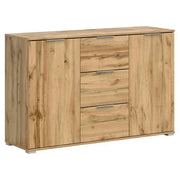 Comoda ZELE, stejar wotan, PAL laminat, 135x41x86 cm