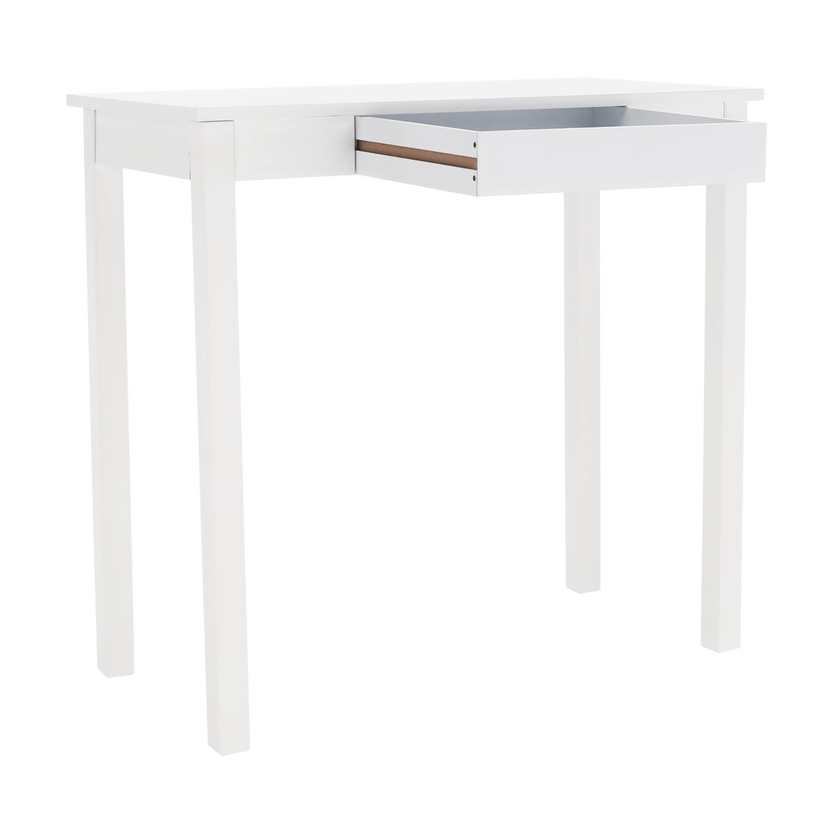 Consola AMYNTAS, alb, 80x40x75 cm