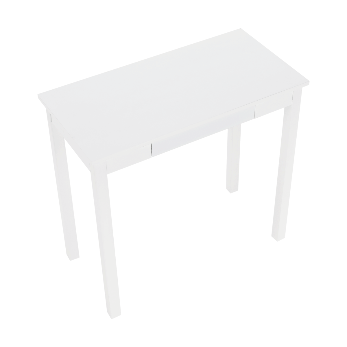 Consola AMYNTAS, alb, 80x40x75 cm