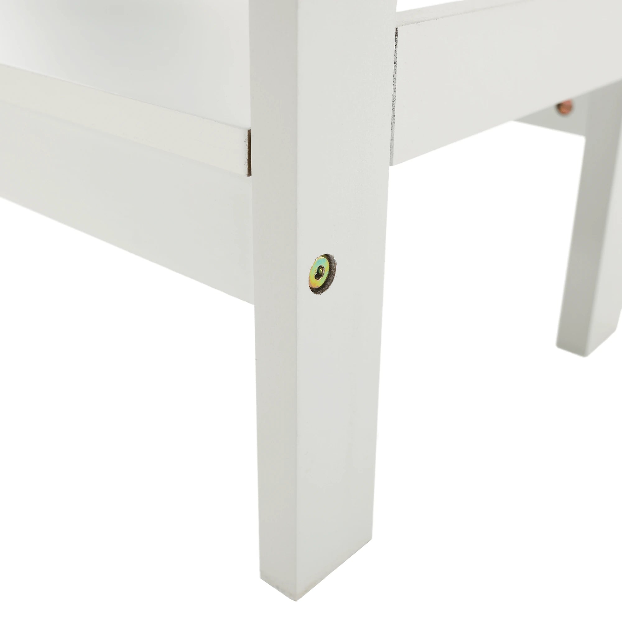 Consola APOLOS, alb, 120x30x80 cm
