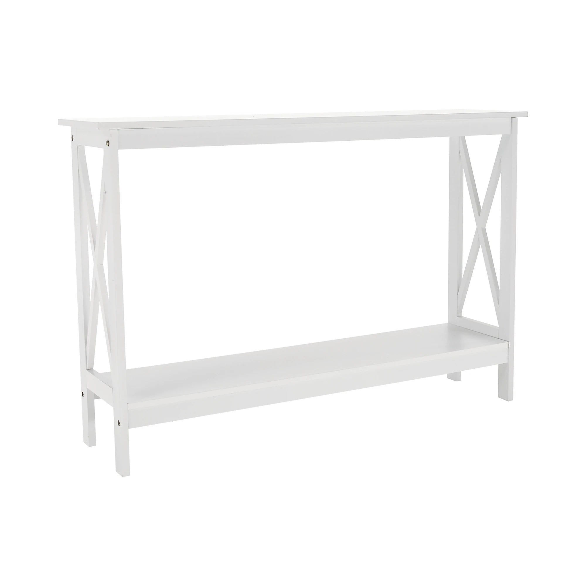 Consola APOLOS, alb, 120x30x80 cm