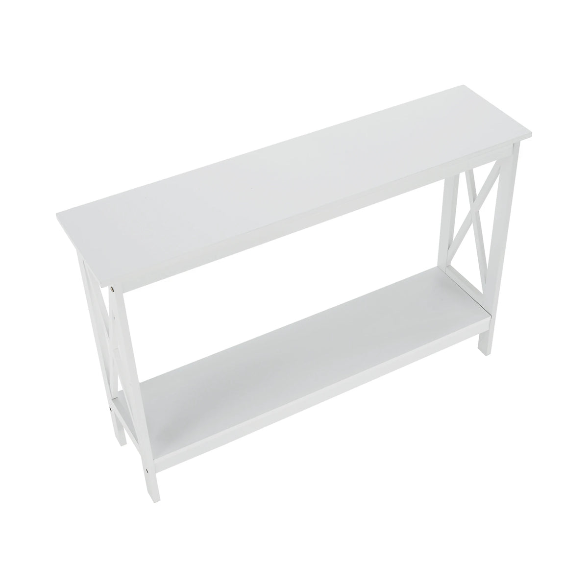 Consola APOLOS, alb, 120x30x80 cm