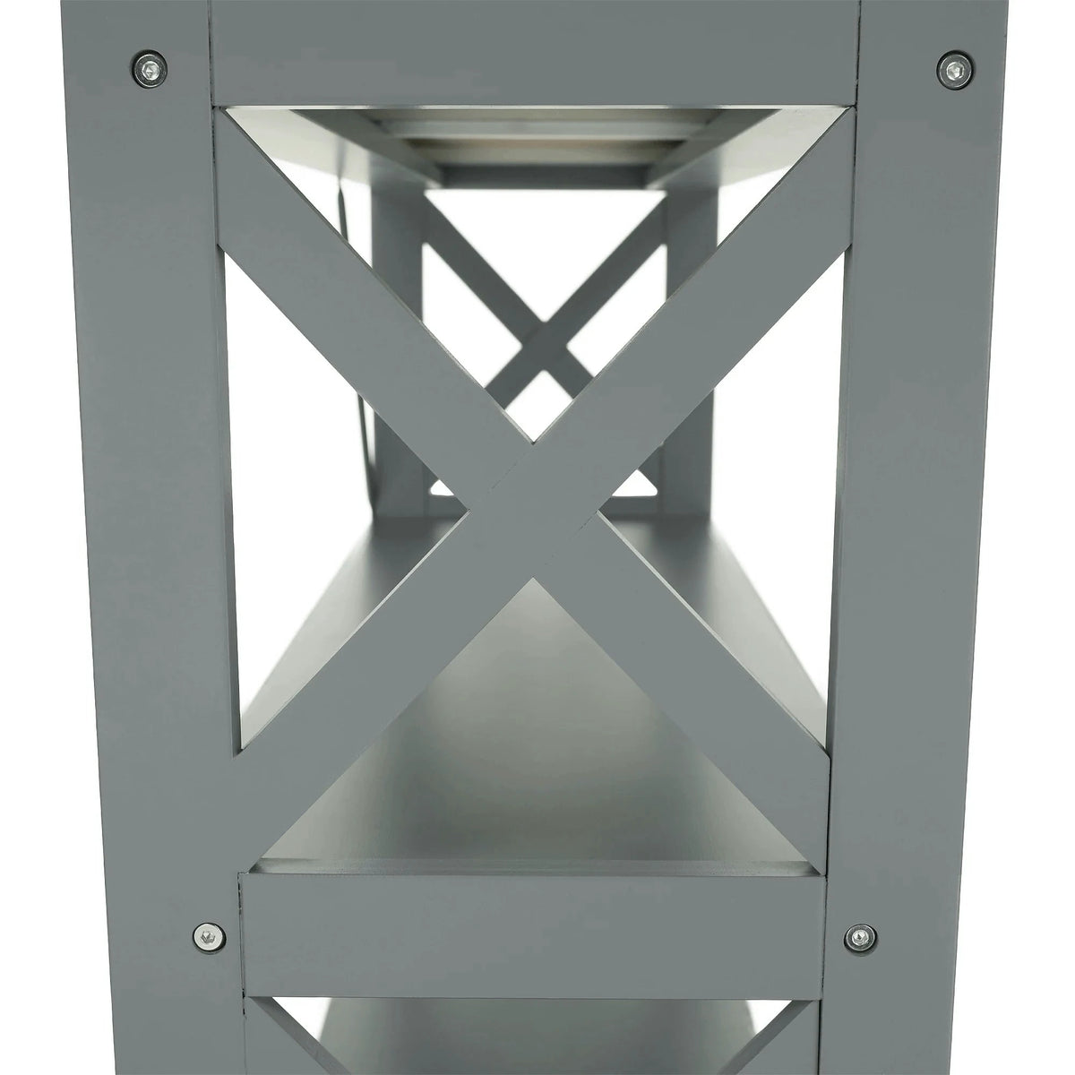 Consola LOMIR, gri, 87x30x80 cm