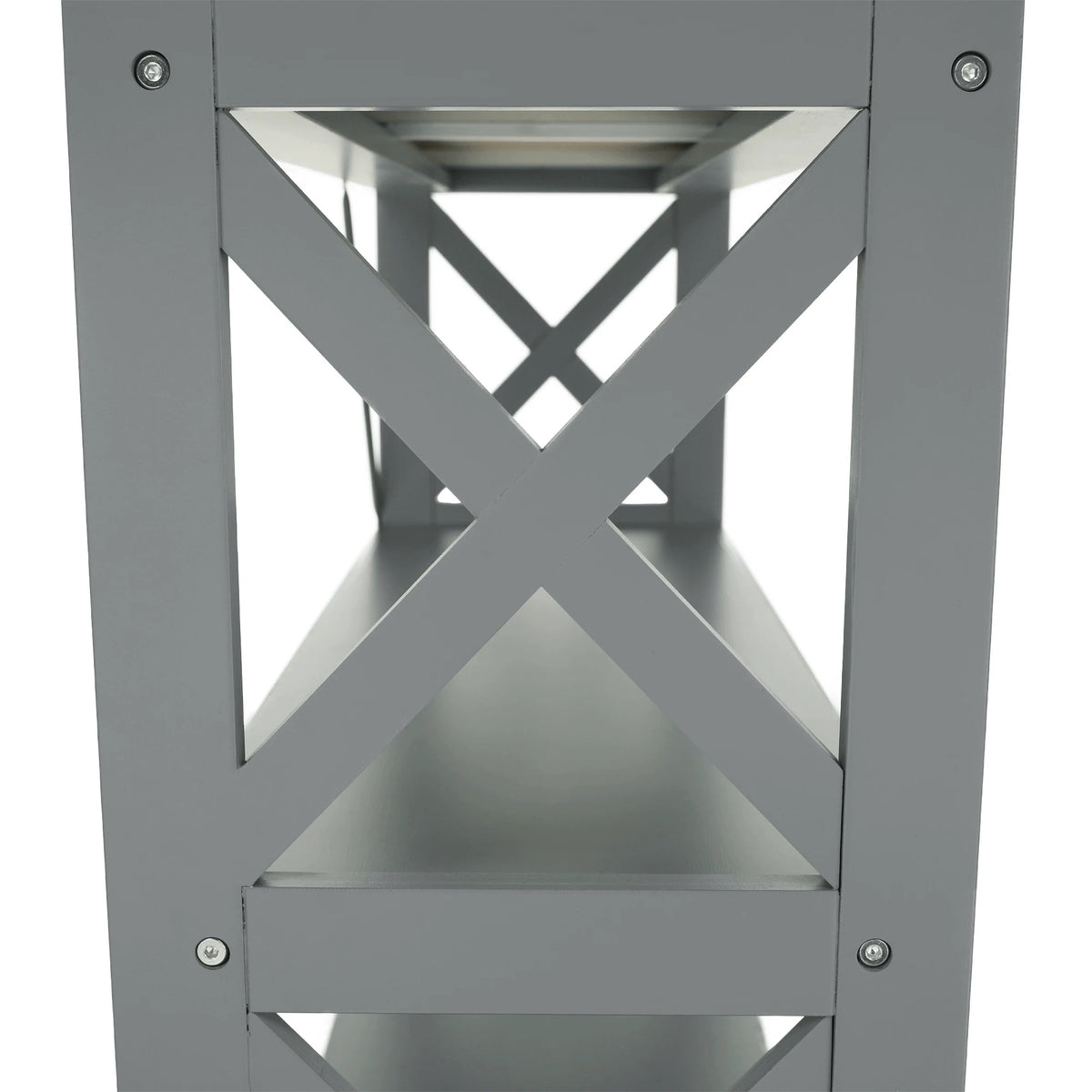 Consola LOMIR, gri, 87x30x80 cm