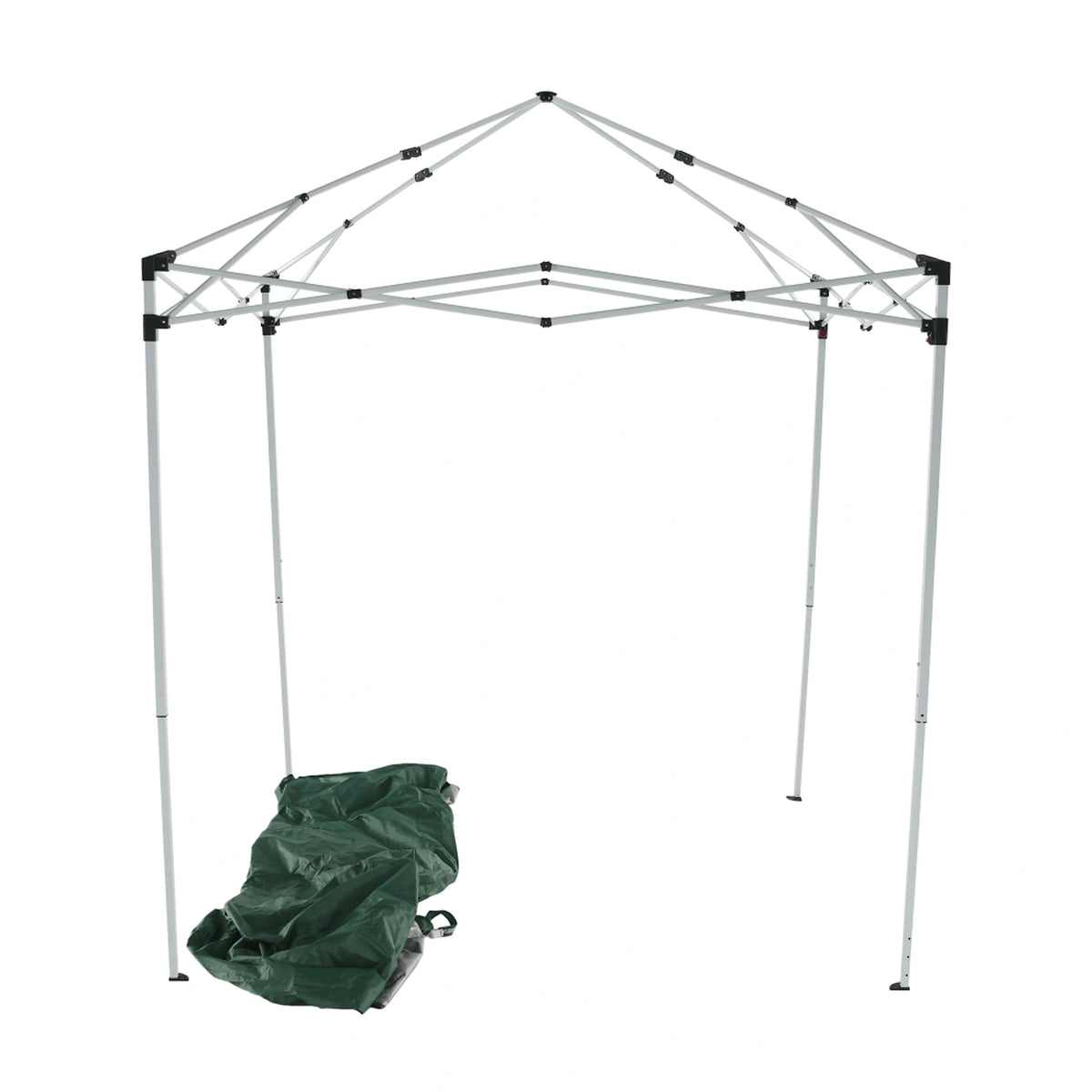 Cort gradina pliabil TREKAN TIP 1, verde, poliester/otel, 200x200x250 cm