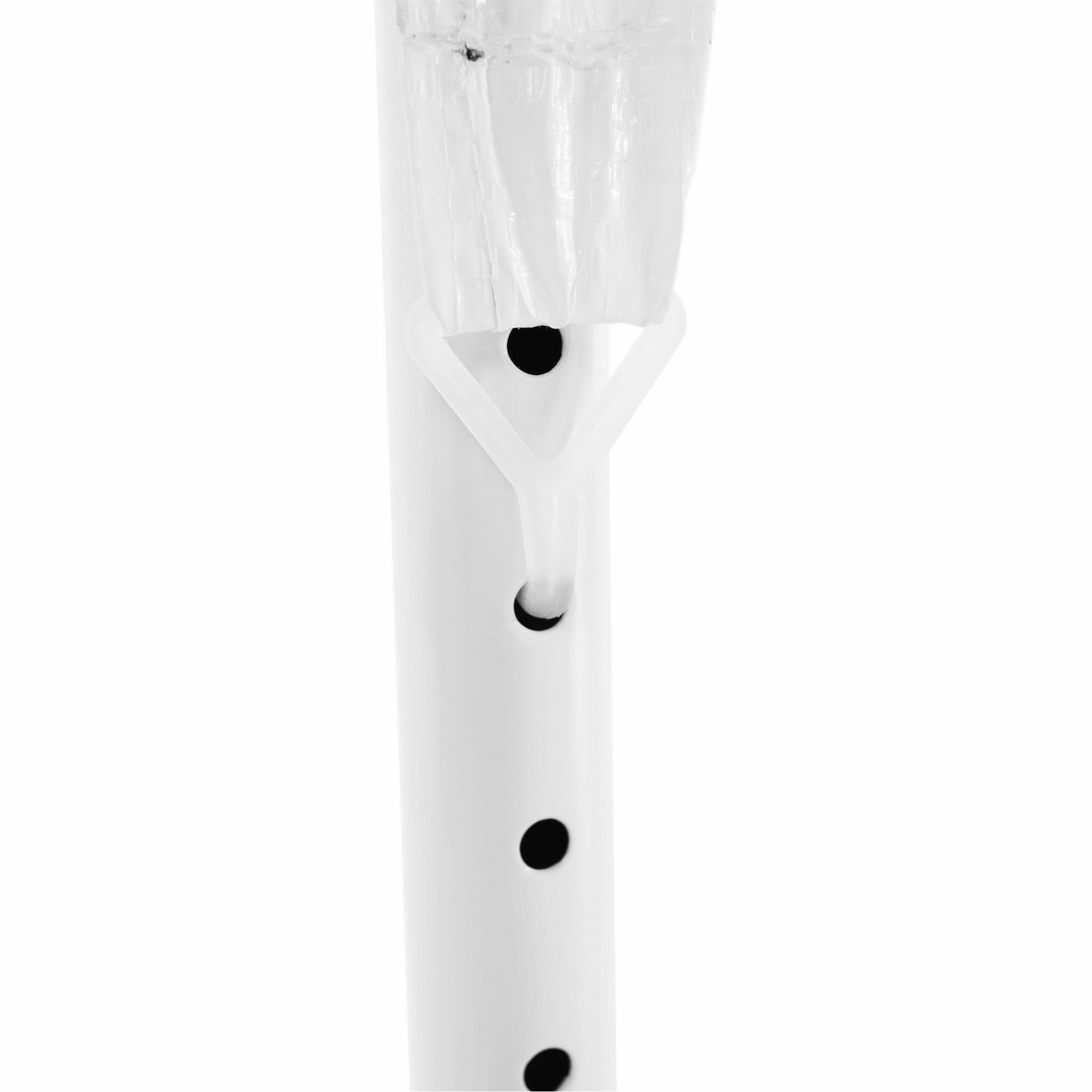 Cort gradina TEKNO TYP 1, alb, polietilena/otel, 300x300x245 cm