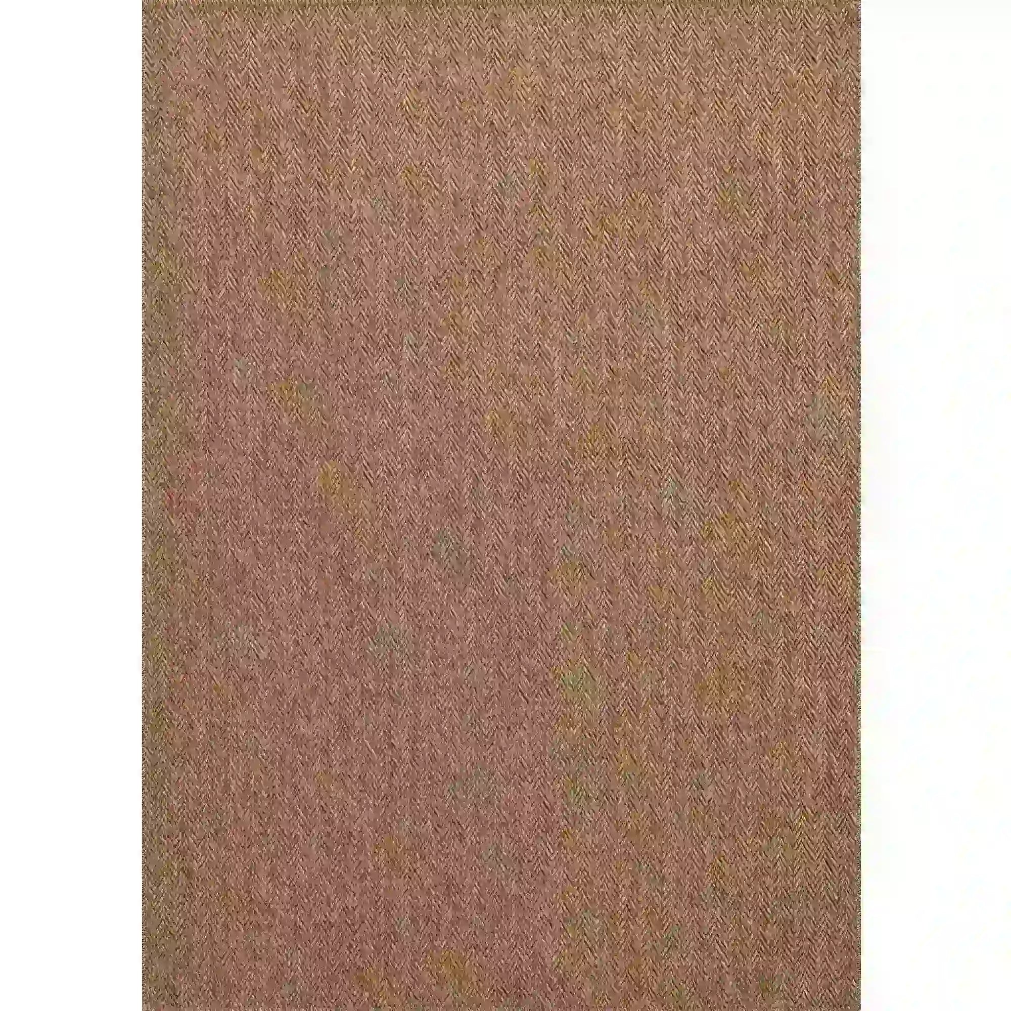 Covor 0503, 60x100 cm, forma dreptunghiulara, iuta, maro