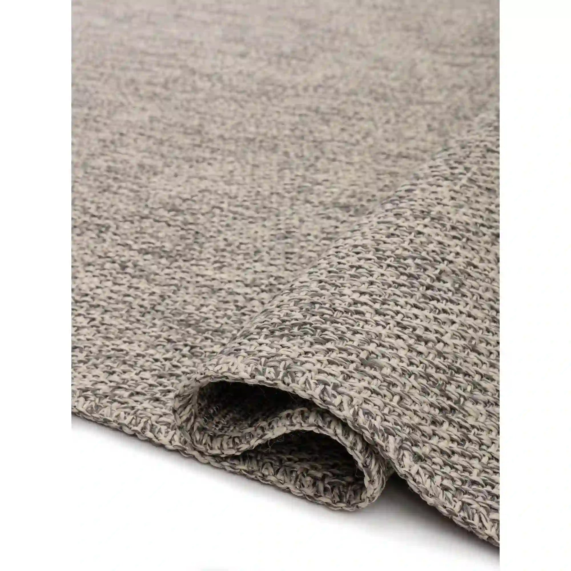 Covor 0602, 60x100 cm, forma dreptunghiulara, iuta, gri inchis