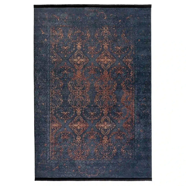 Covor 1013, 80x150 cm, forma dreptunghiulara, tesatura catifelata, multicolor