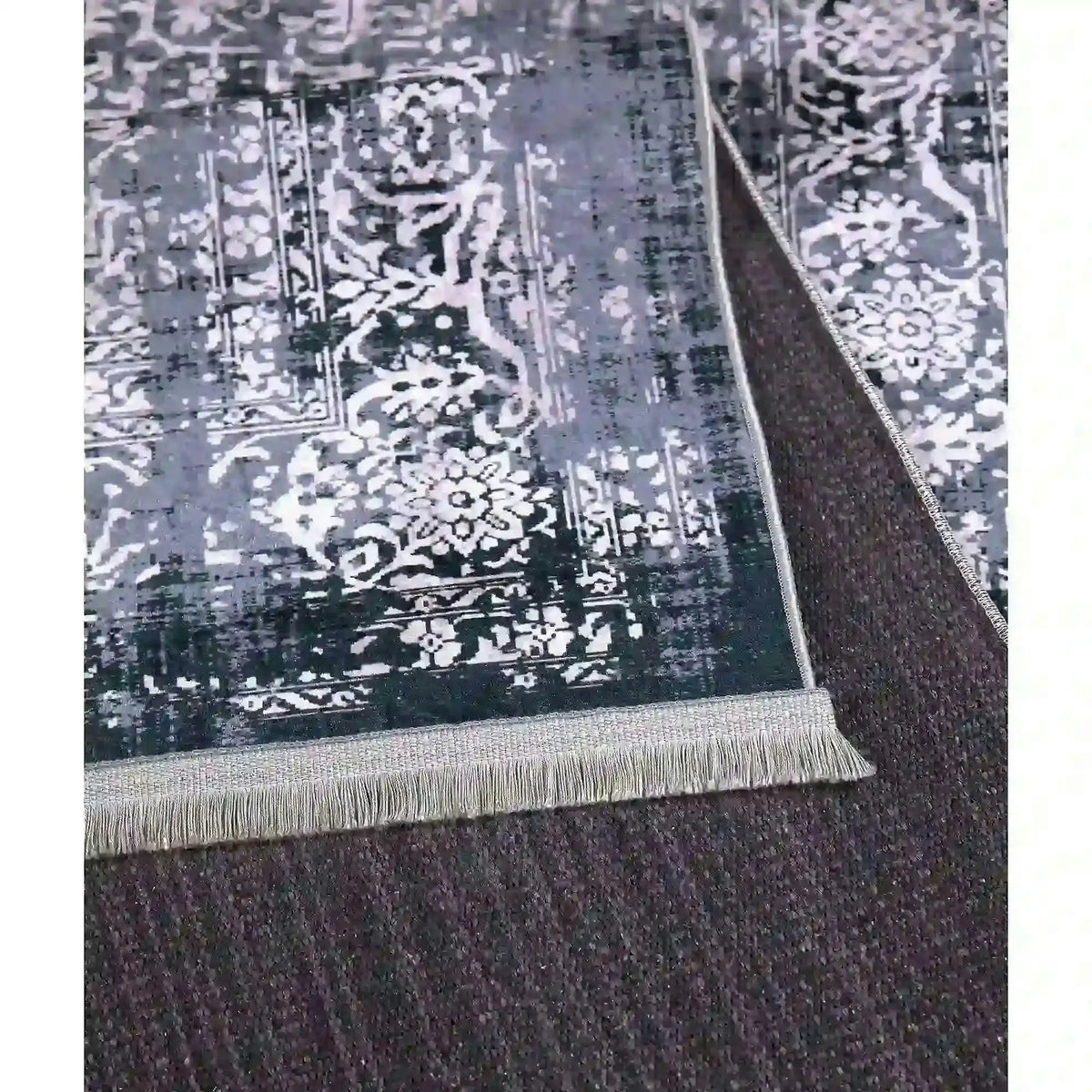 Covor 1028, 80x150 cm, forma dreptunghiulara, tesatura catifelata, multicolor
