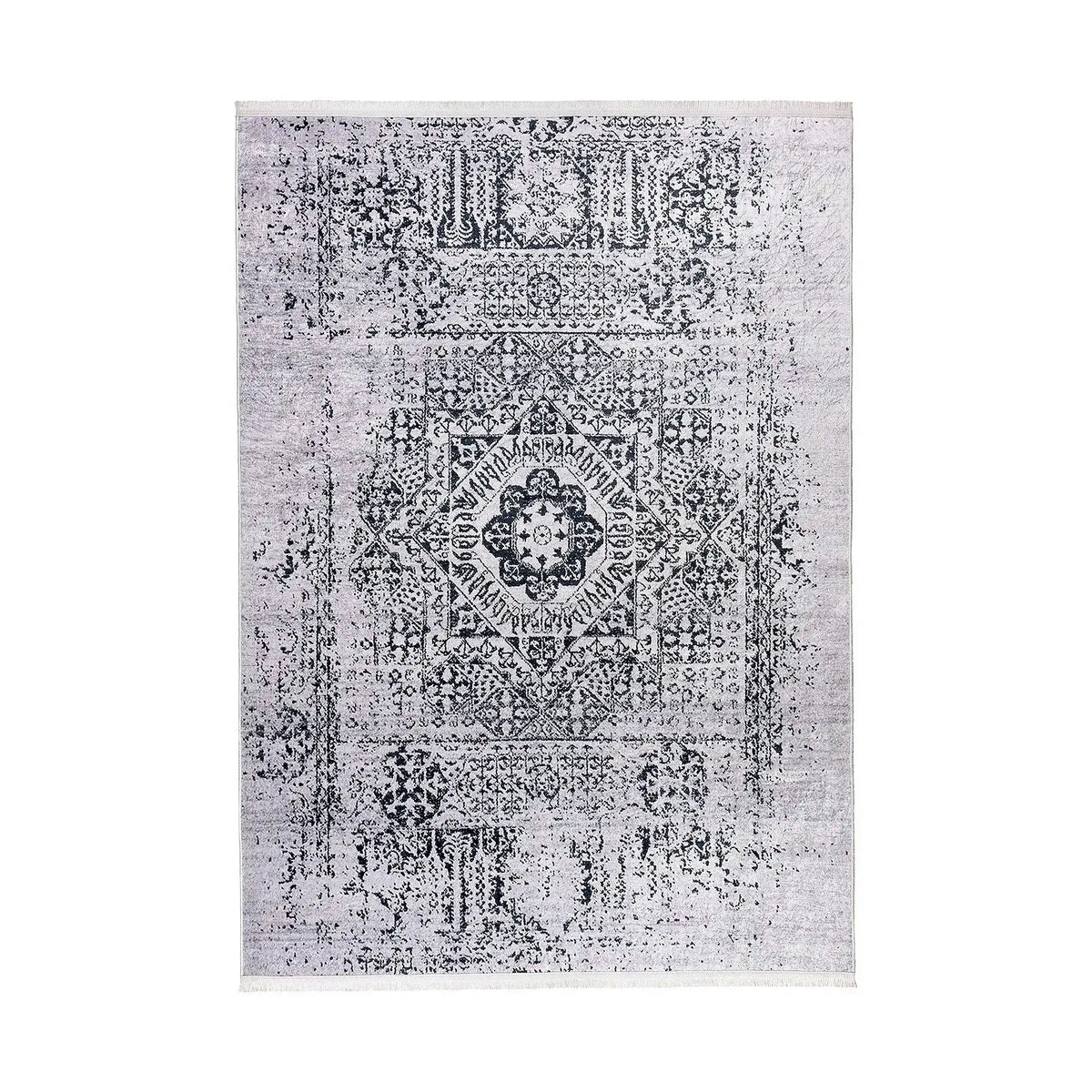 Covor 1072, 80x150 cm, forma dreptunghiulara, tesatura catifelata, multicolor
