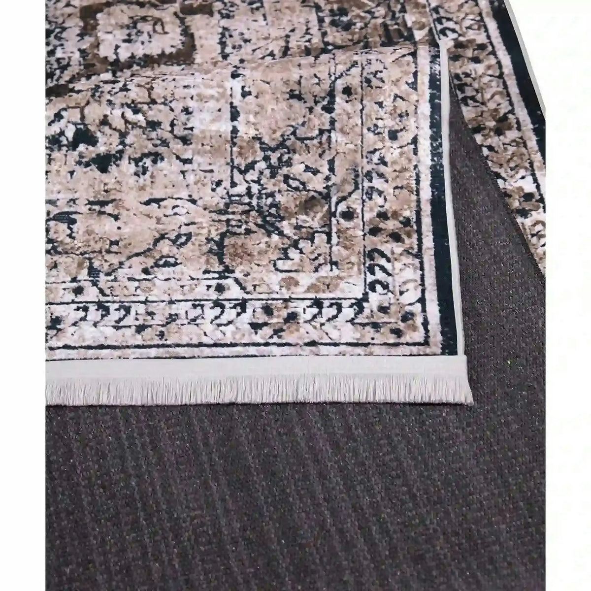 Covor 1090, 80x150 cm, forma dreptunghiulara, tesatura catifelata, multicolor