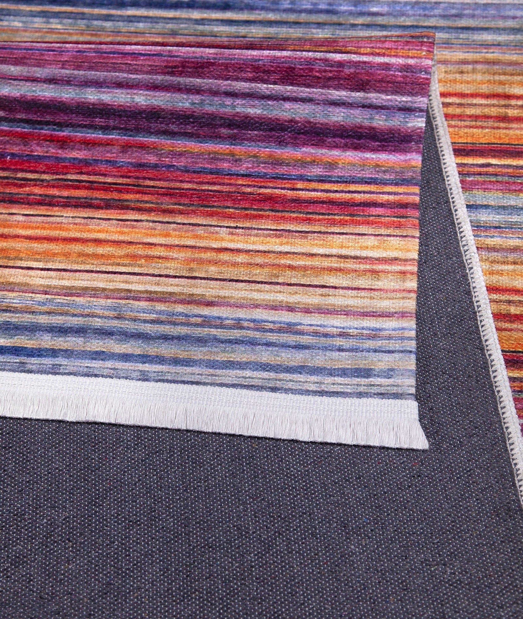 Covor 1120, 80x150 cm, forma dreptunghiulara, tesatura catifelata, multicolor