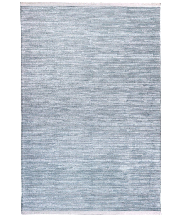 Covor 1198,  80x150 cm, forma dreptunghiulara, tesatura catifelata, albastru deschis