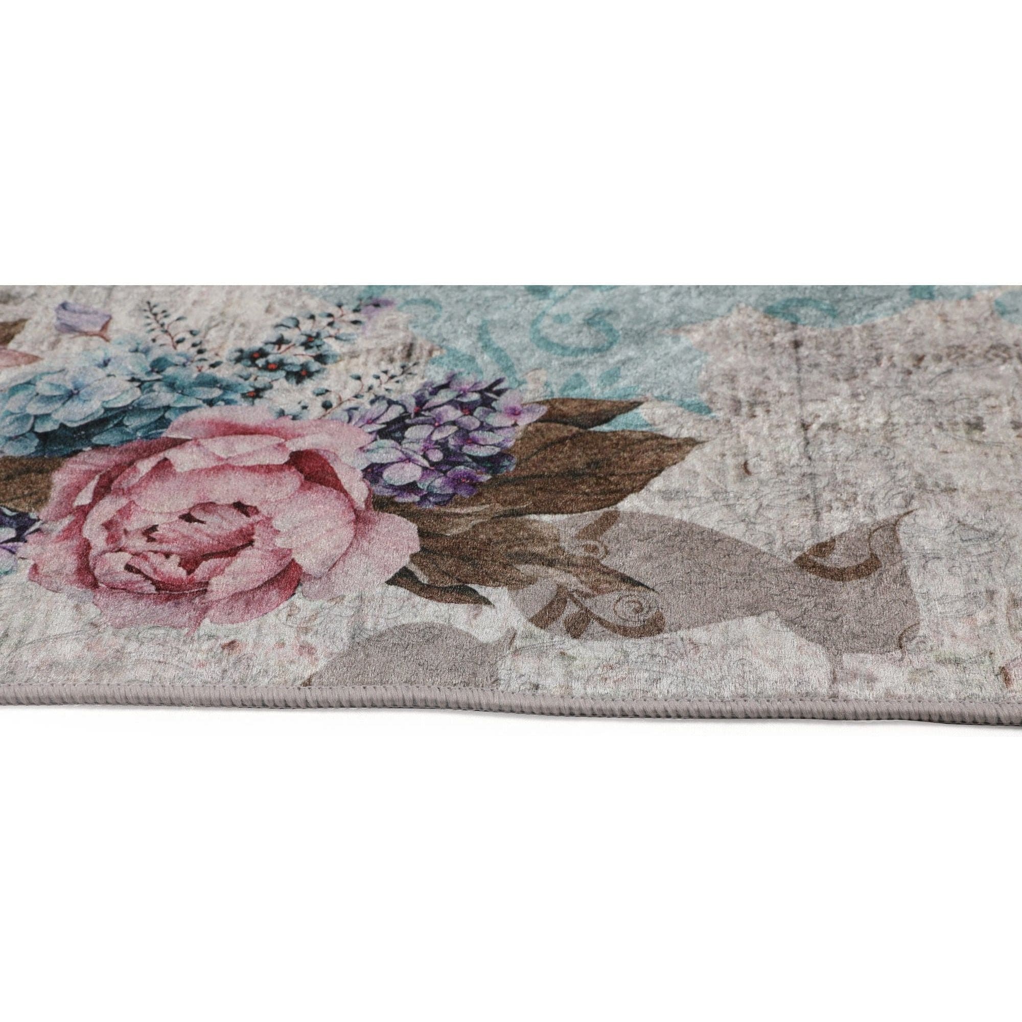 Covor, 120x180 cm, forma dreptunghiulara, poliester, multicolor, ASR CRPT-149