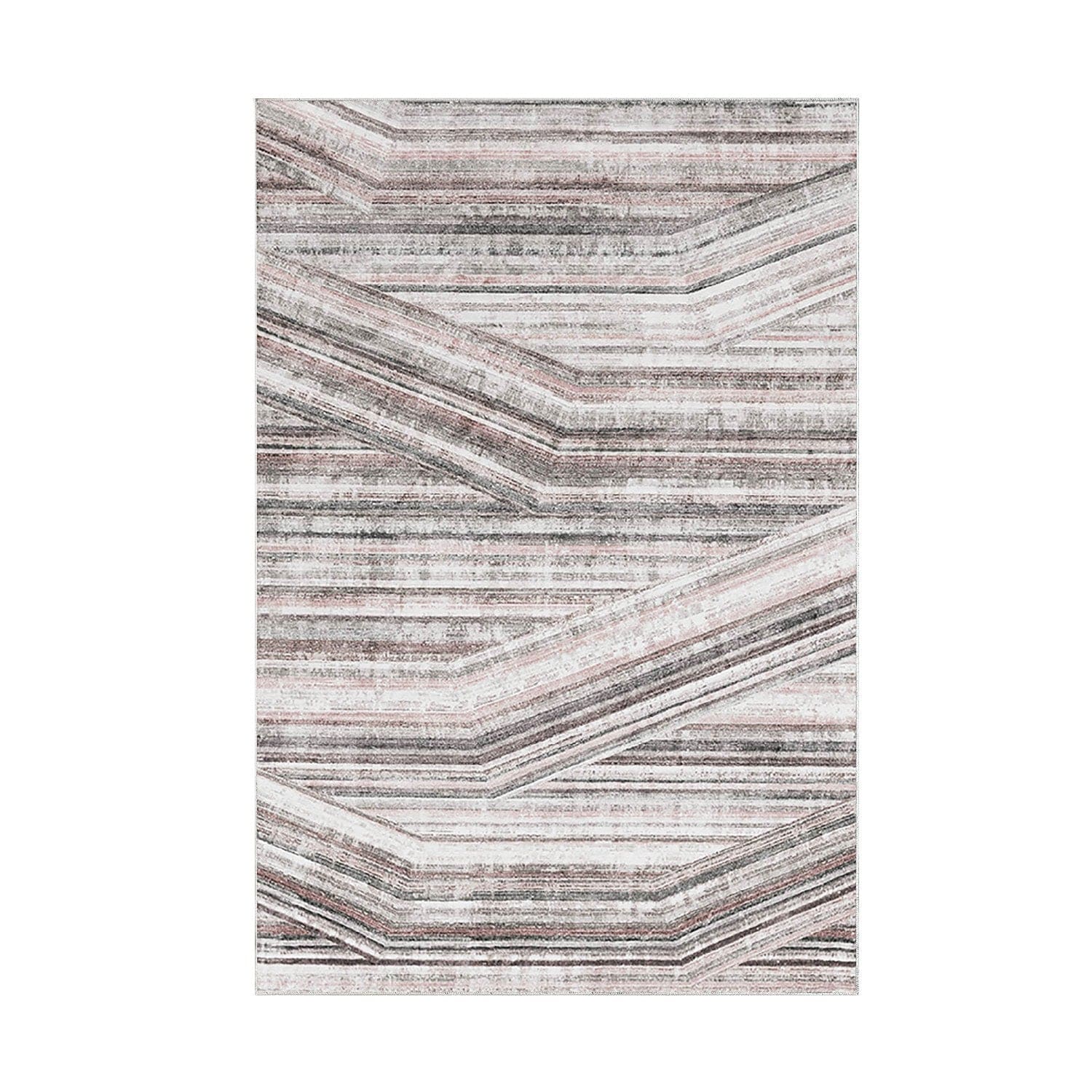 Covor 1252 - V2, 80x120 cm, forma dreptunghiulara, poliester, multicolor