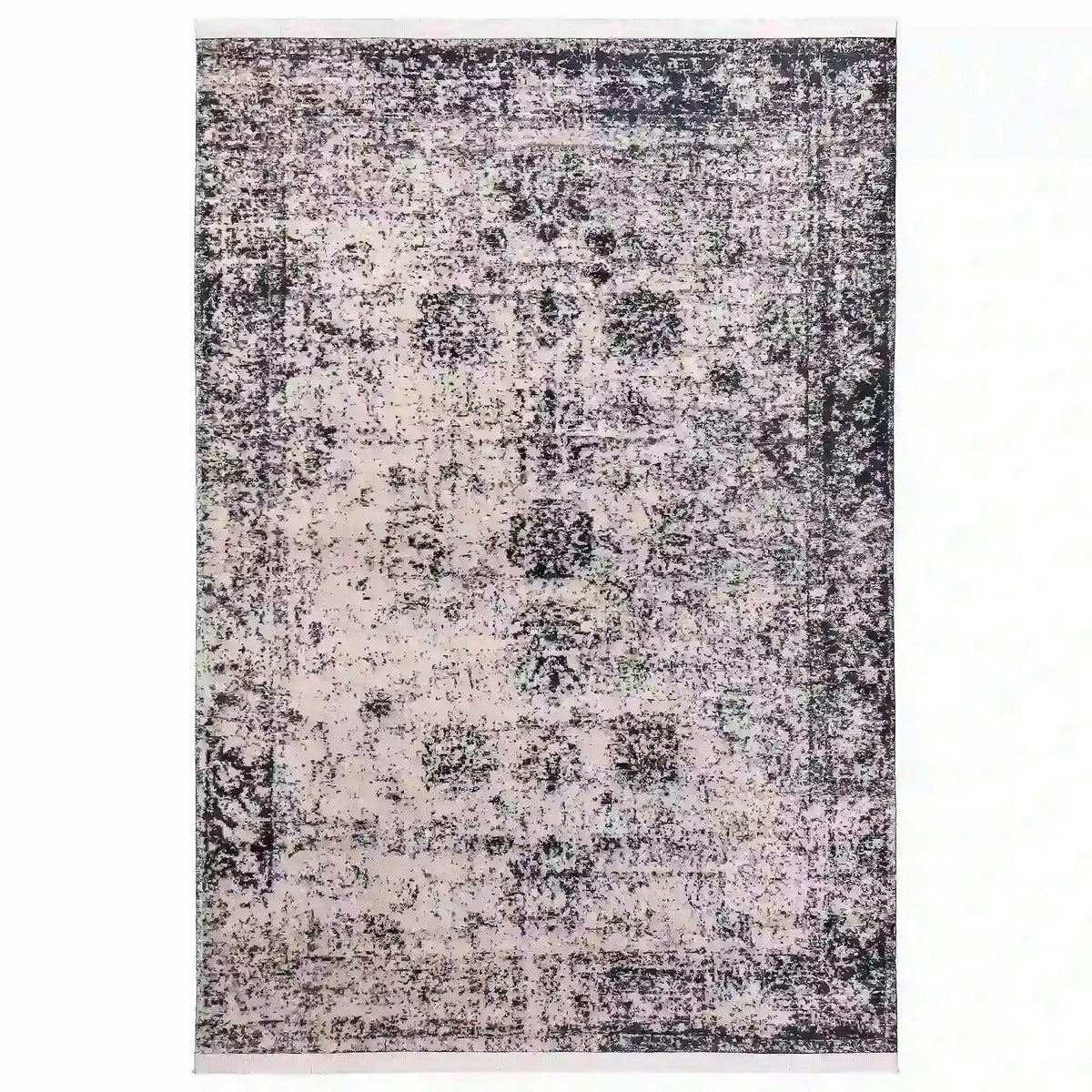 Covor, 160x230 cm, forma dreptunghiulara, tesatura de catifea, multicolor, 1599