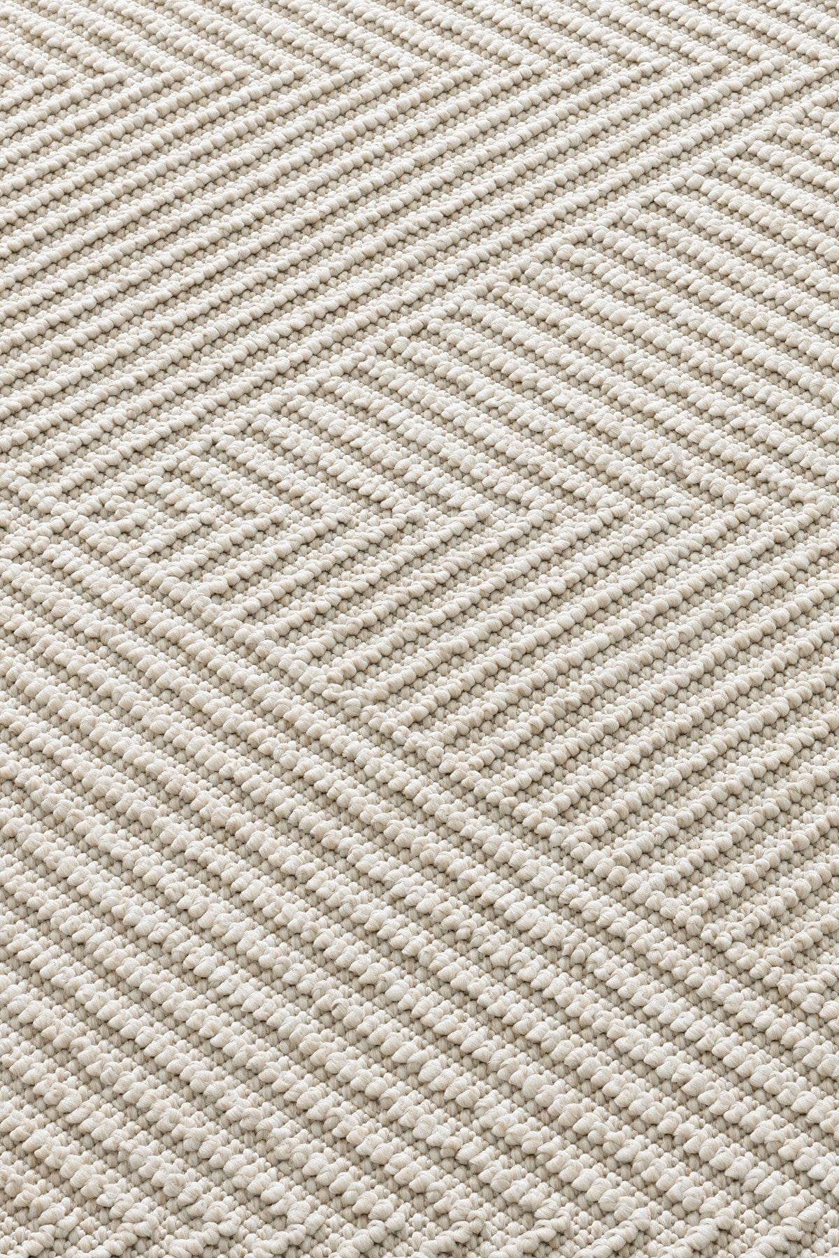Covor 19270A, 60x100 cm, forma dreptunghiulara, polipropilena, crem
