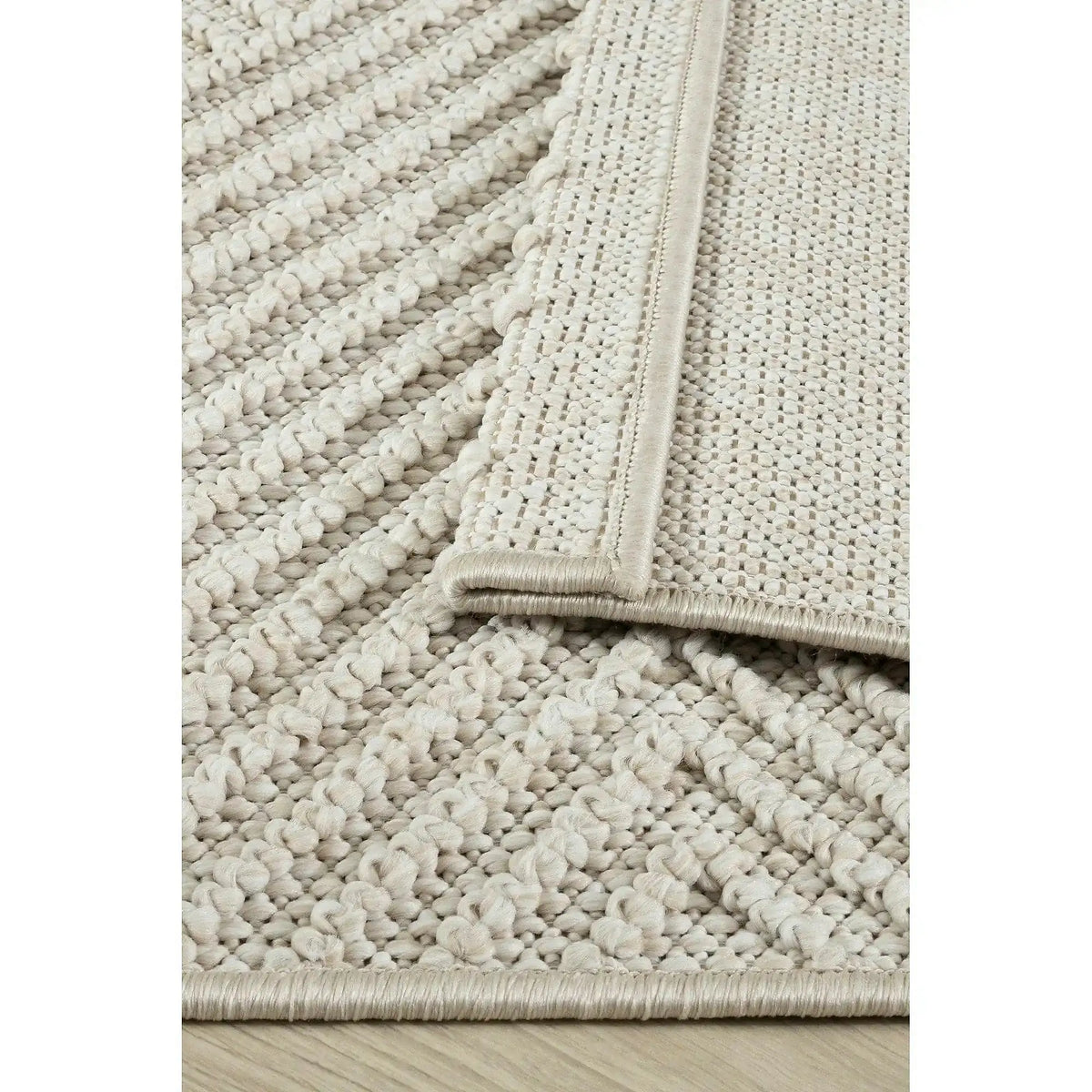 Covor 19270A, 60x100 cm, forma dreptunghiulara, polipropilena, crem