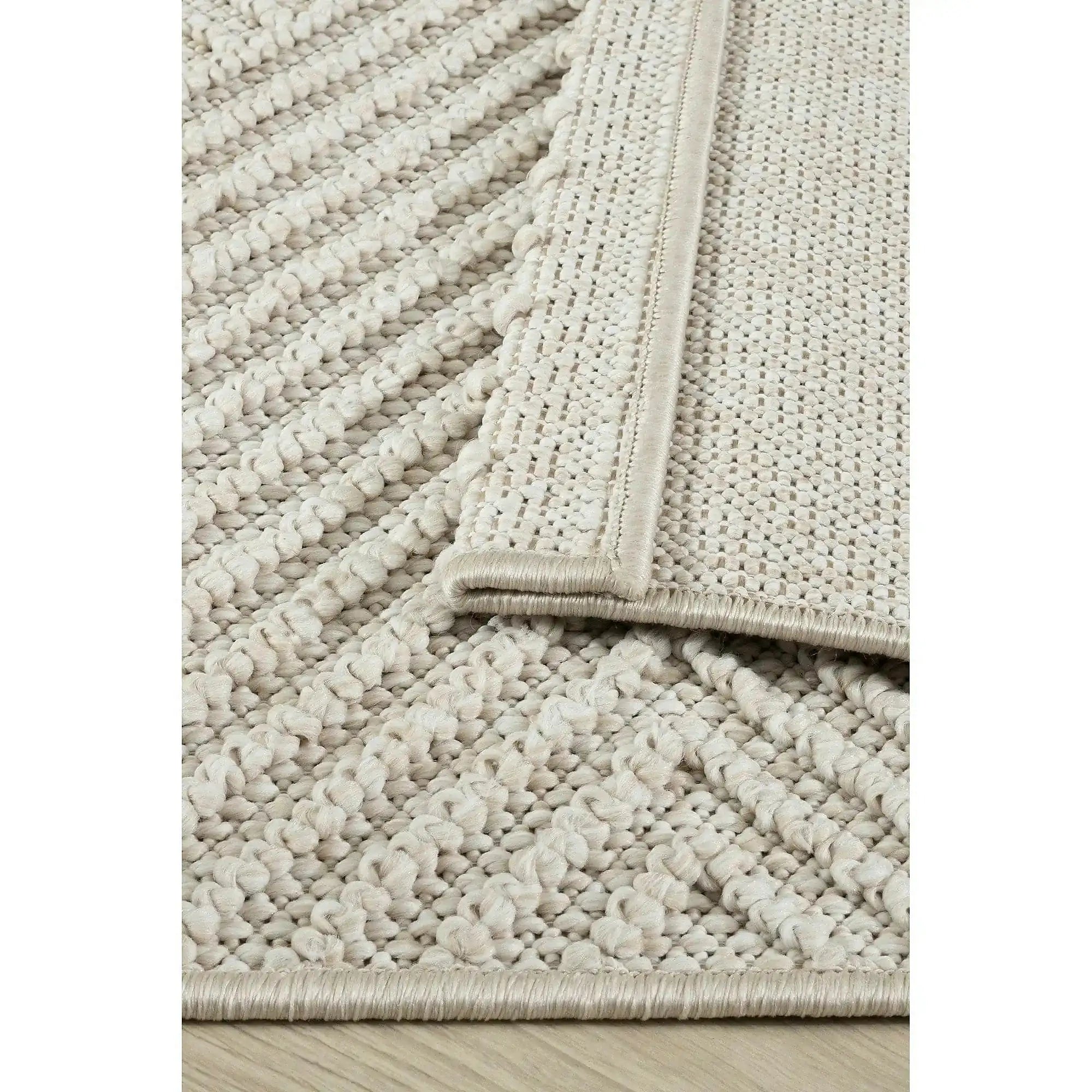 Covor 19270A, 60x100 cm, forma dreptunghiulara, polipropilena, crem