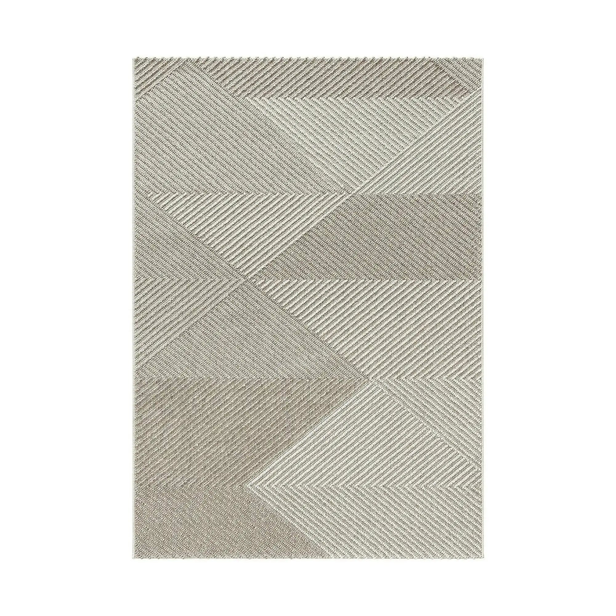 Covor 19270A, 80x150 cm, forma dreptunghiulara, polipropilena, bej/crem