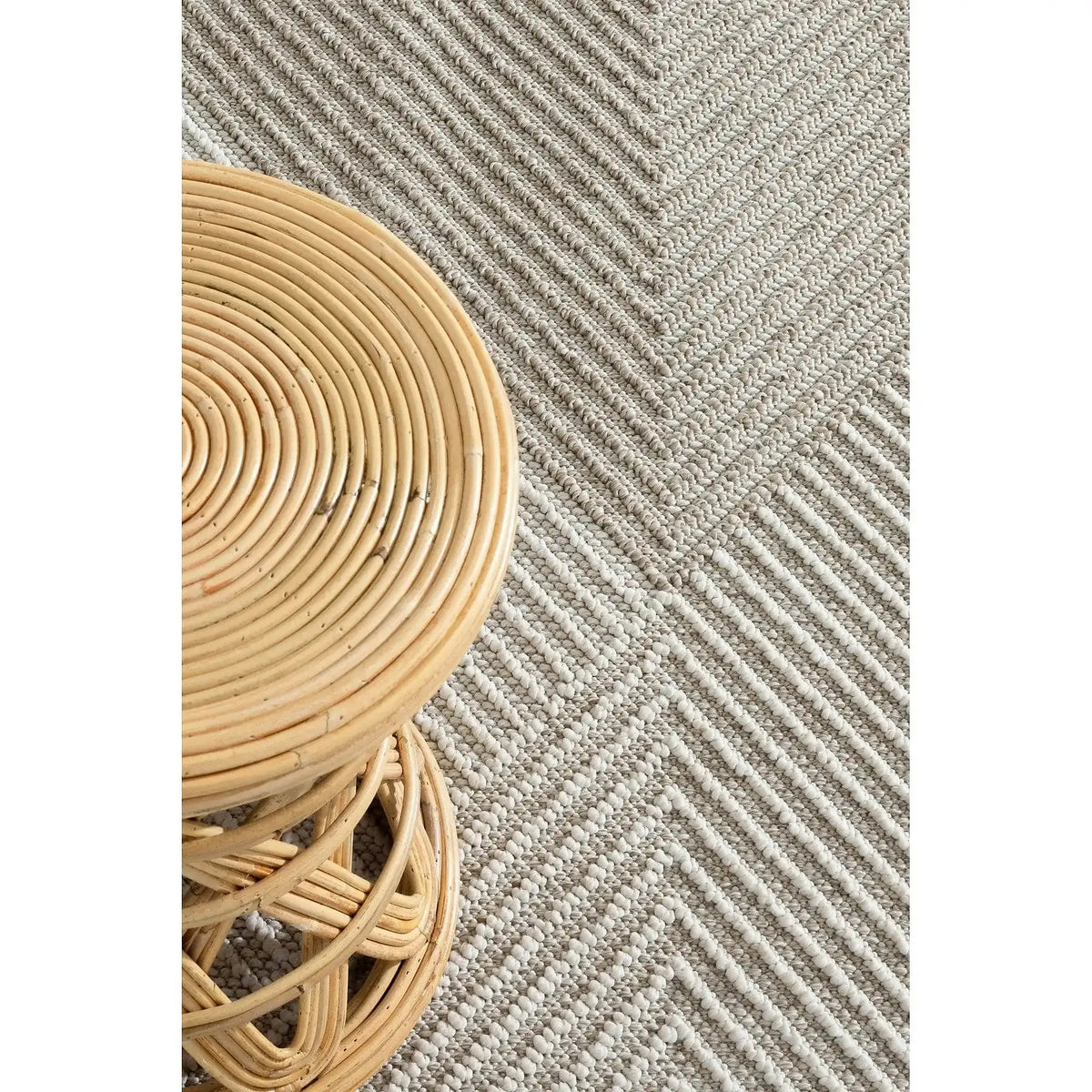 Covor 19270A, 80x150 cm, forma dreptunghiulara, polipropilena, bej/crem