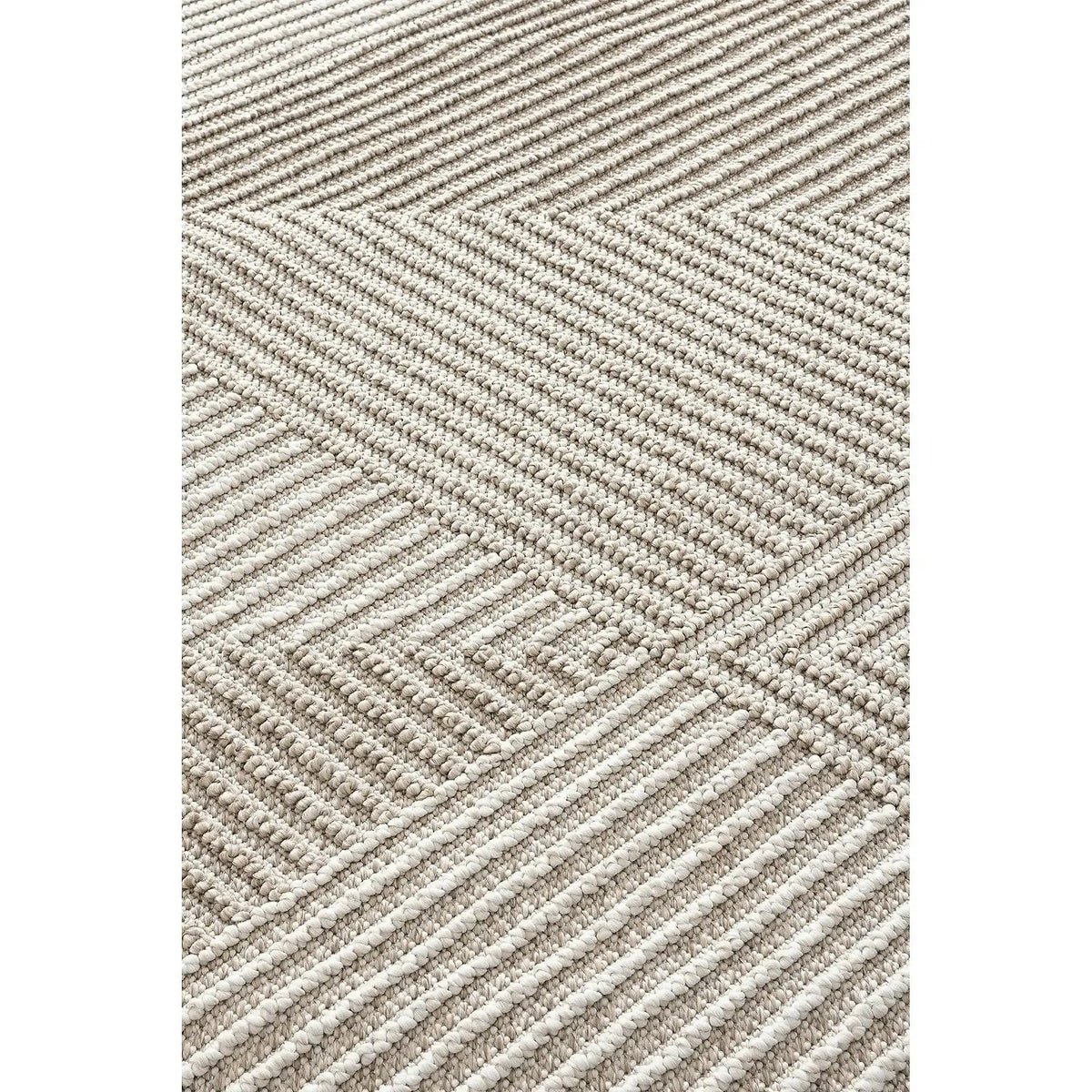 Covor 19270A, 80x150 cm, forma dreptunghiulara, polipropilena, bej/crem