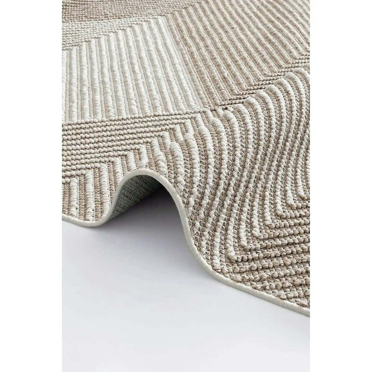 Covor 19270A, 80x150 cm, forma dreptunghiulara, polipropilena, bej/crem