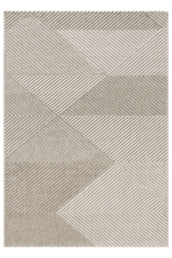 Covor 19270A, 80x150 cm, forma dreptunghiulara, polipropilena, bej/crem
