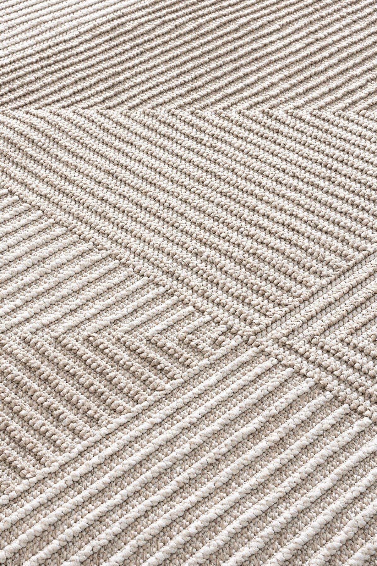 Covor 19270A, 80x150 cm, forma dreptunghiulara, polipropilena, bej/crem