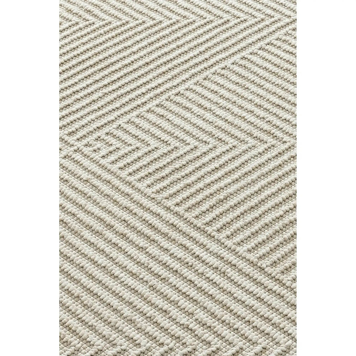 Covor 19270A, 80x150 cm, forma dreptunghiulara, polipropilena, crem