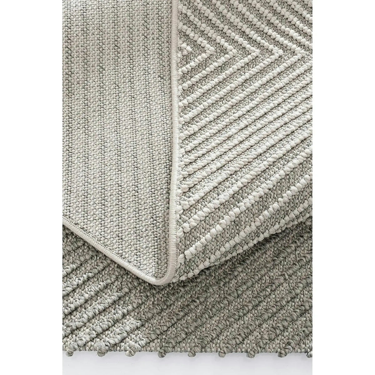 Covor 19270A, 80x150 cm, forma dreptunghiulara, polipropilena, gri/crem