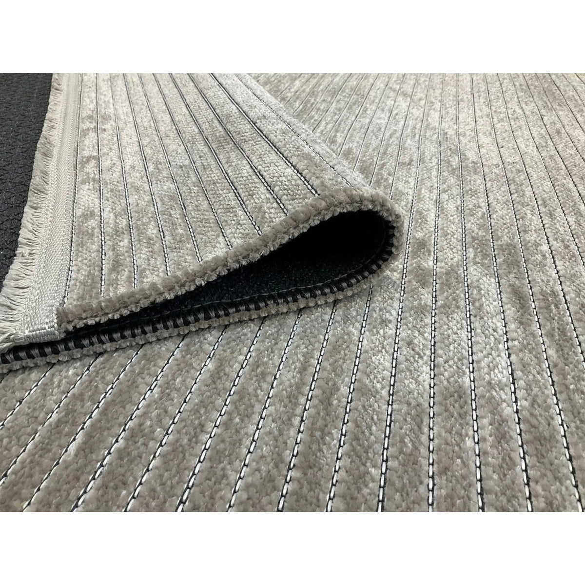 Covor 514SRZ2071, 80x150 cm, forma dreptunghiulara, material tesut, bej