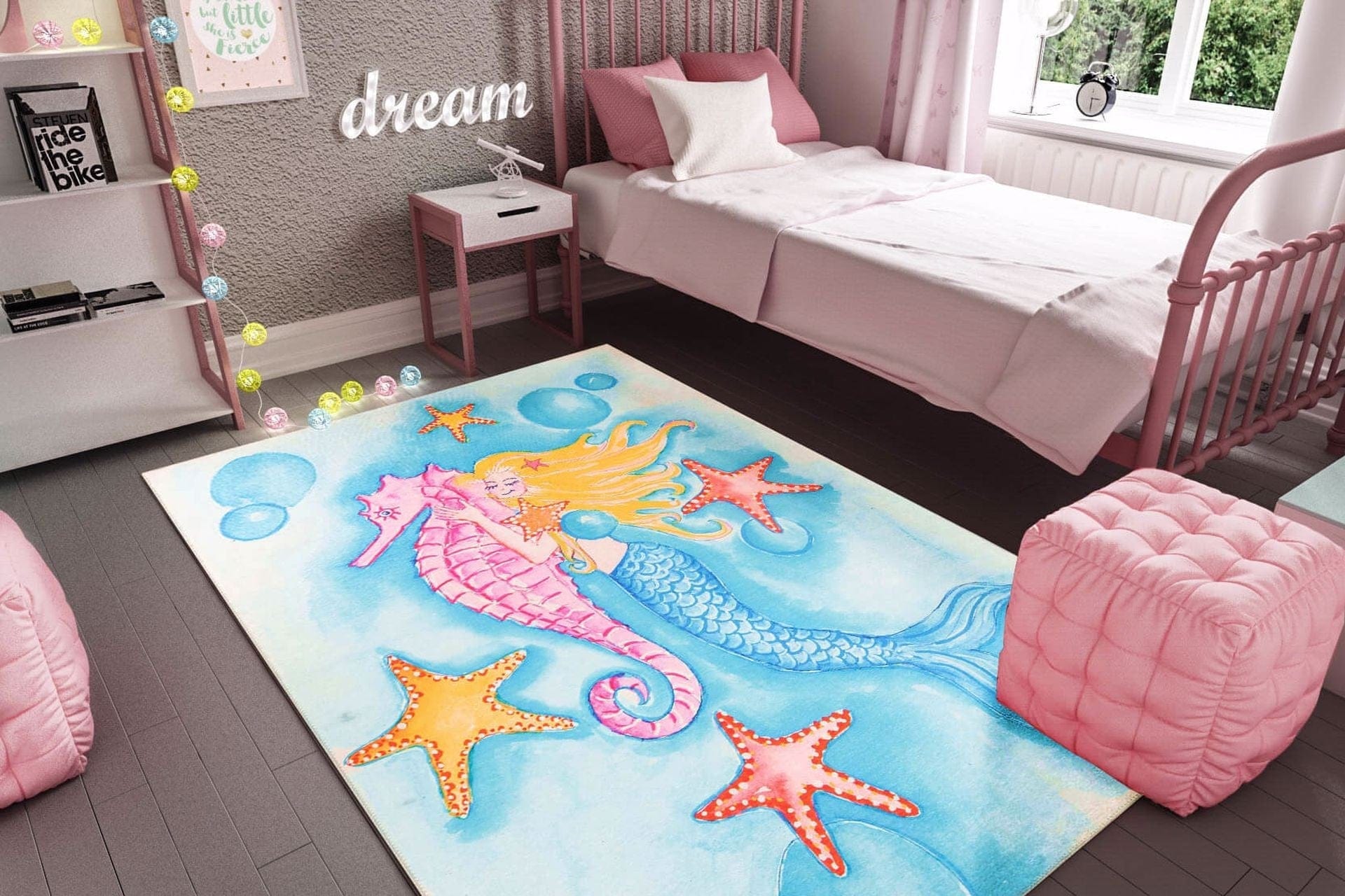 Covor ADA, 75x150 cm, forma dreptunghiulara, poliester, multicolor, AL 288
