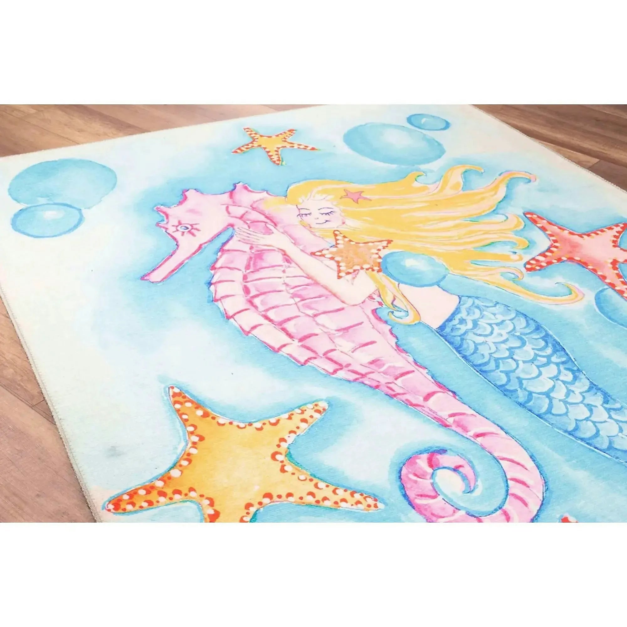 Covor ADA, 75x150 cm, forma dreptunghiulara, poliester, multicolor, AL 288
