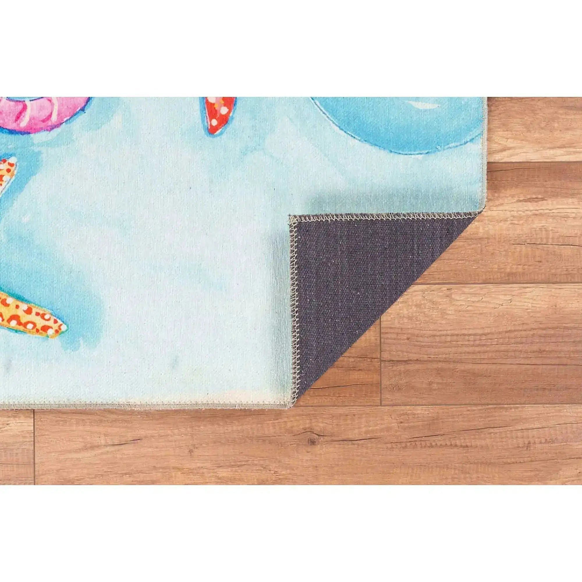 Covor ADA, 75x150 cm, forma dreptunghiulara, poliester, multicolor, AL 288