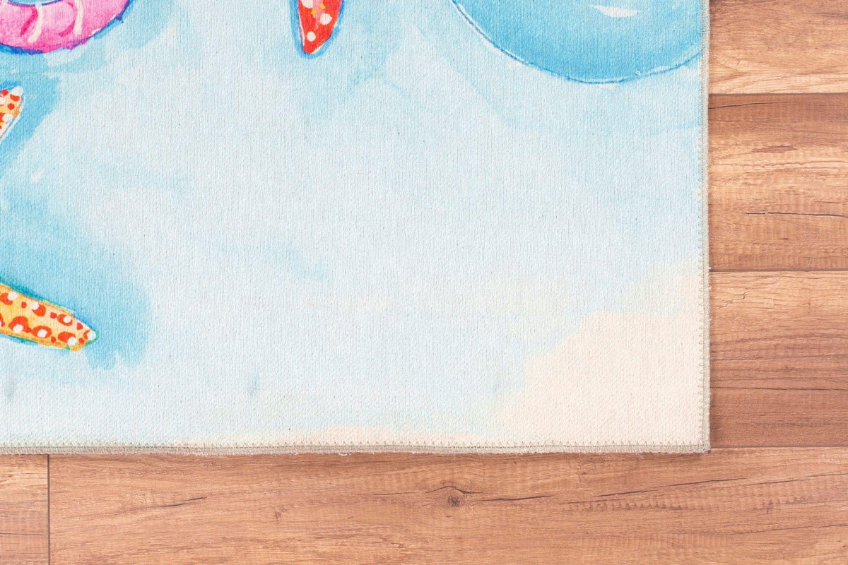 Covor ADA, 75x150 cm, forma dreptunghiulara, poliester, multicolor, AL 288